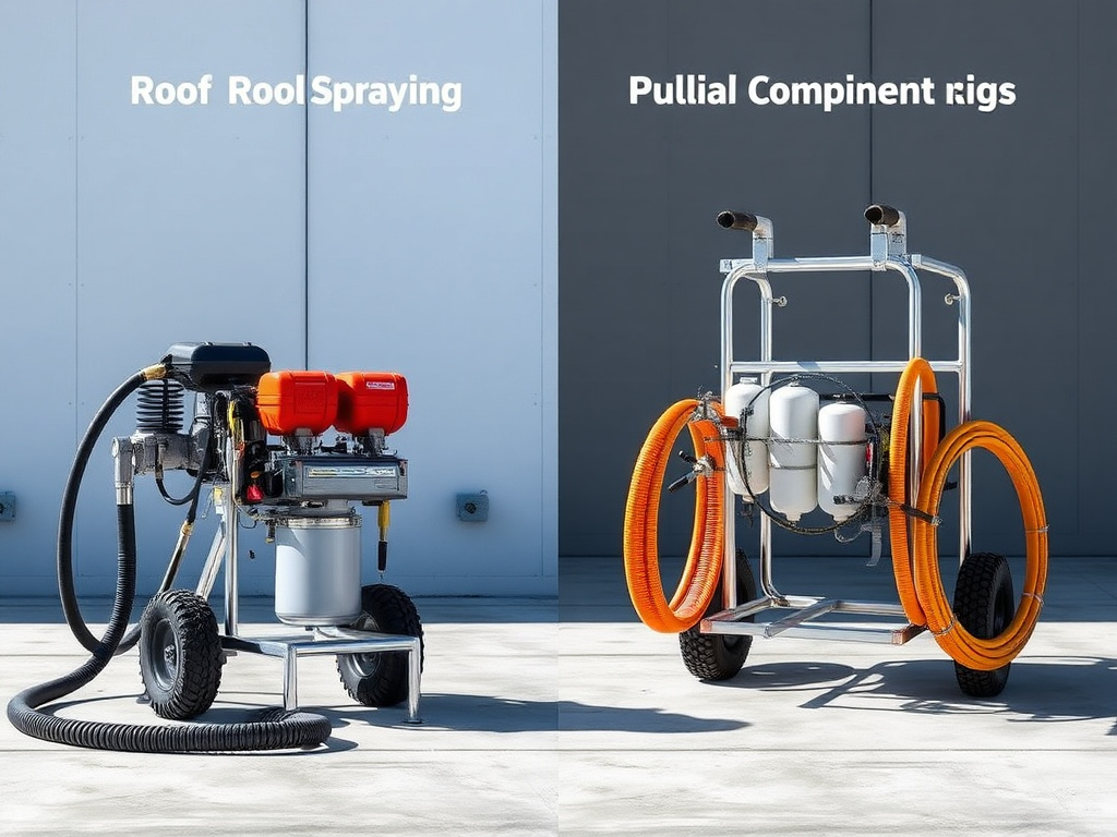Airless vs Plural-Component: Which Sprayer Does Your Roof Coating Job Actually Need?